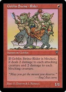 (VIS-CR)Goblin Swine-Rider/豚乗りゴブリン