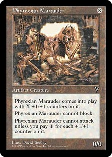 (VIS-RA)Phyrexian Marauder/ファイレクシアの略奪機