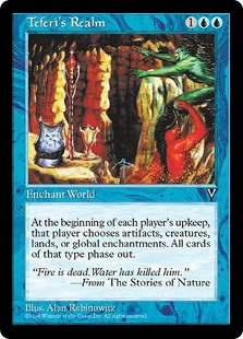 (VIS-RU)Teferi's Realm/テフェリーの世界