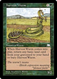 (WTH-CG)Harvest Wurm/収穫のワーム