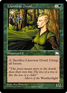 (WTH-CG)Llanowar Druid/ラノワールのドルイド