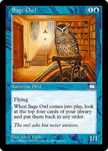 (WTH-CU)Sage Owl/物知りフクロウ