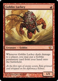 (V09-MR)Goblin Lackey/ゴブリンの従僕