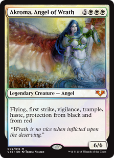 (V15-MW)Akroma, Angel of Wrath/怒りの天使アクローマ