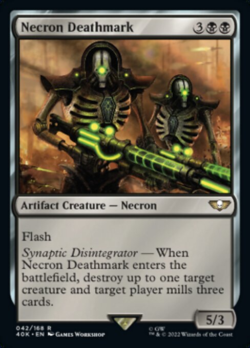 【Surge Foil】(40K-RB)Necron Deathmark/ネクロン・デスマーク