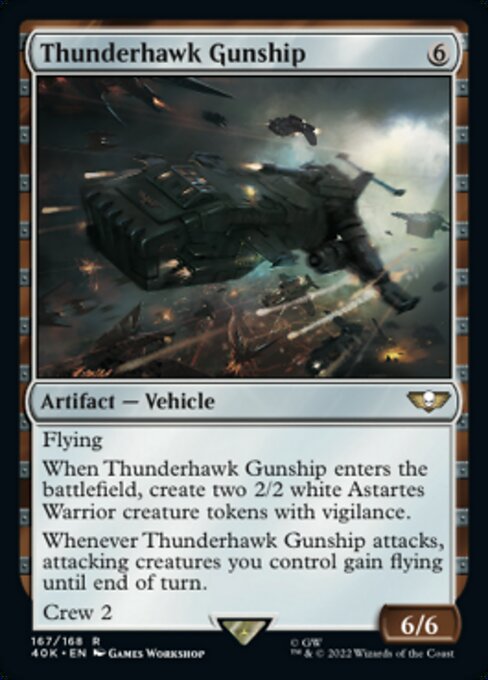 【Surge Foil】(40K-RA)Thunderhawk Gunship/サンダーホーク・ガンシップ