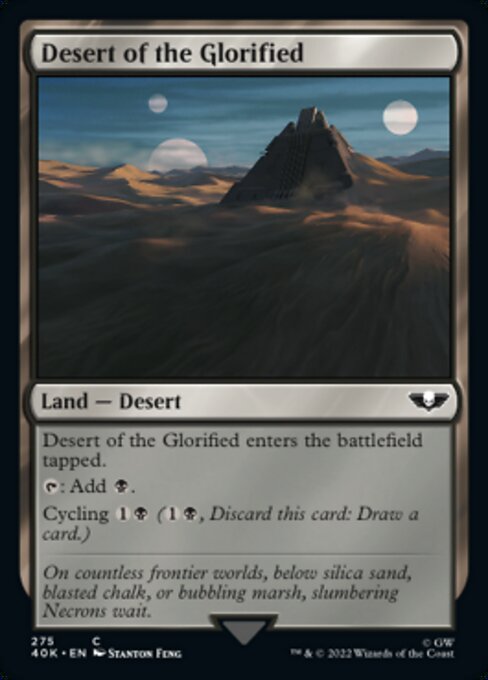 (40K-CL)Desert of the Glorified/栄光の砂漠