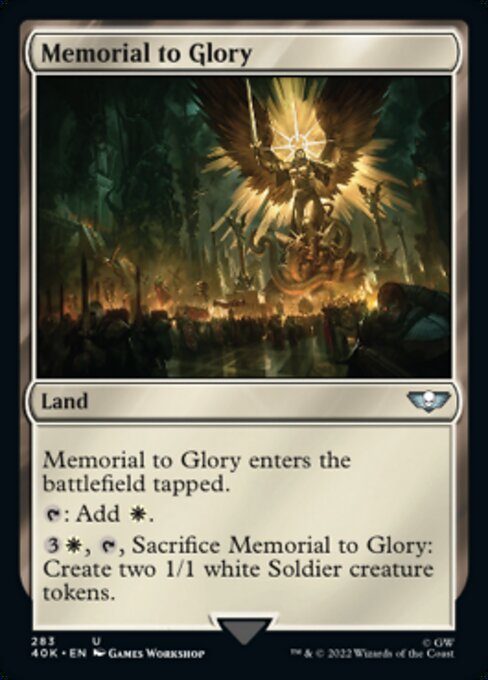 (40K-UL)Memorial to Glory/名誉の記念像