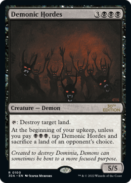 (30A-RB)Demonic Hordes