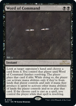 (30A-RB)Word of Command