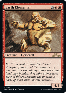 (30A-UR)Earth Elemental/大地の精霊