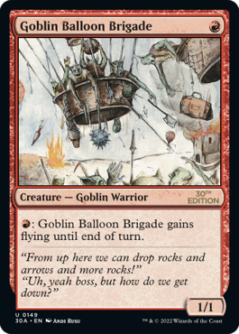 (30A-UR)Goblin Balloon Brigade/ゴブリン気球部隊