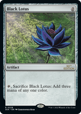 (30A-RA)Black Lotus