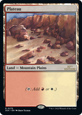 (30A-RL)Plateau