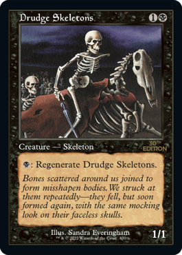 【旧枠】(30A-CB)Drudge Skeletons/蠢く骸骨