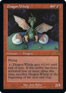 【旧枠】(30A-UR)Dragon Whelp/チビ・ドラゴン