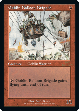 【旧枠】(30A-UR)Goblin Balloon Brigade/ゴブリン気球部隊