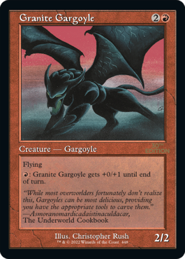【旧枠】(30A-RR)Granite Gargoyle