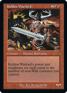 【旧枠】(30A-UR)Keldon Warlord/ケルドの大将軍