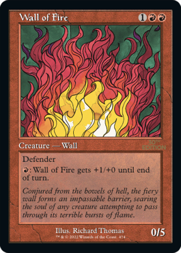 【旧枠】(30A-UR)Wall of Fire/炎の壁