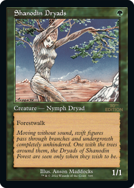 【旧枠】(30A-CG)Shanodin Dryads/シャノーディンのドライアド