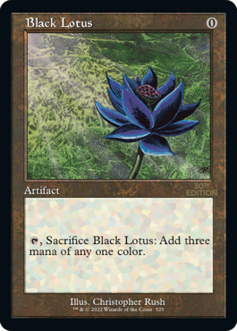 【旧枠】(30A-RA)Black Lotus