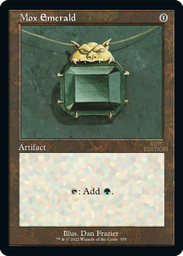 【旧枠】(30A-RA)Mox Emerald