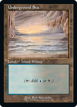 マジック：ザ・ギャザリング MTG Underground Sea Amazon.co.jp: Magic: the Gathering - Underground Sea - Revised