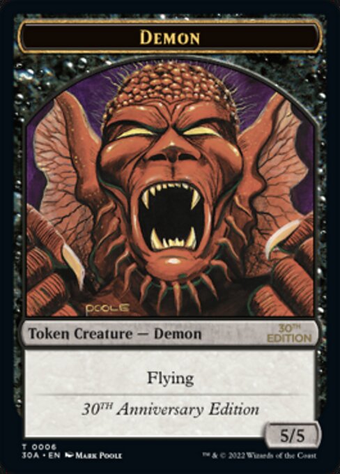 (30A-Token)Demon Token/デーモントークン【No.006】