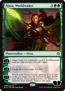 (ANN-MG)Nissa, Worldwaker/世界を目覚めさせる者、ニッサ