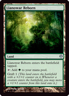 (ARC-UL)Llanowar Reborn/ラノワールの再生地