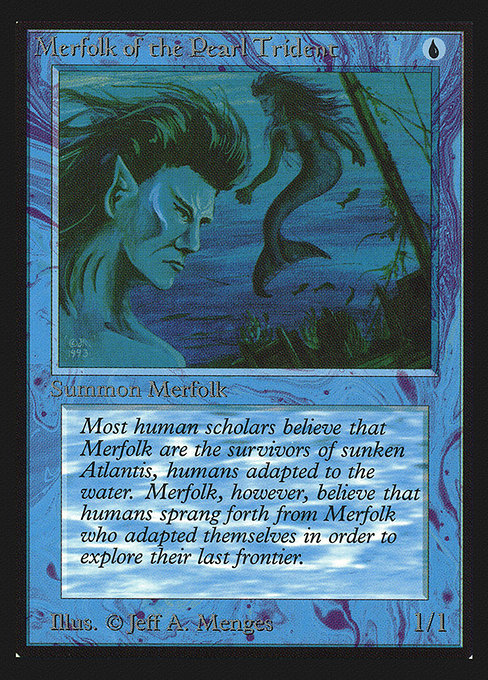 (CED-CU)Merfolk of the Pearl Trident/真珠三叉矛の人魚