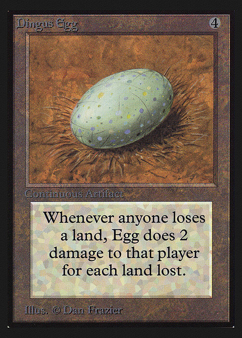 (CED-RA)Dingus Egg/不明の卵