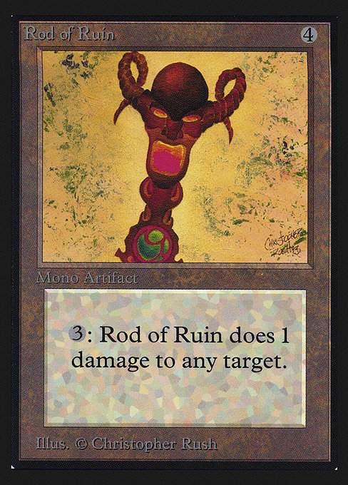 (CEI-UA)Rod of Ruin/破滅のロッド