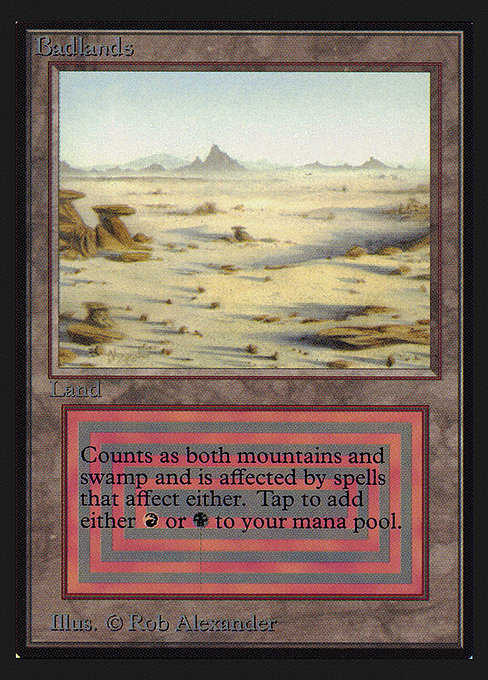 マジック：ザ・ギャザリング Badlands poor MTG, マジック:ザ・ギャザリング 通販 | ENNDAL GAMES / (CEI-RL)Badlands