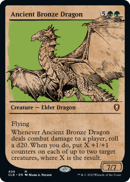 【ルールブック仕様】(CLB-MG)Ancient Bronze Dragon/エインシャント・ブロンズ・ドラゴン
