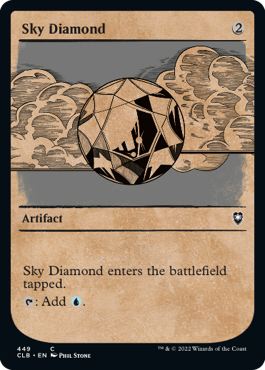 【Foil】【ルールブック仕様】(CLB-CA)Sky Diamond/空色のダイアモンド