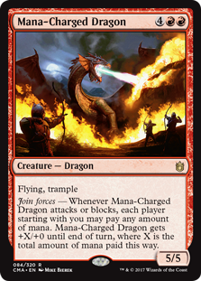 (CMA-RR)Mana-Charged Dragon/マナ蓄積のドラゴン