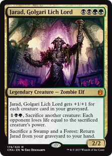 (CMA-MM)Jarad, Golgari Lich Lord/ゴルガリの死者の王、ジャラド