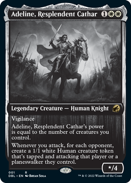 (DBL-RW)Adeline, Resplendent Cathar/輝かしい聖戦士、エーデリン