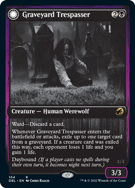 (DBL-RB)Graveyard Trespasser/墓地の侵入者