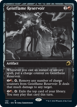 【Foil】(DBL-RR)Geistflame Reservoir/霊炎貯蔵器