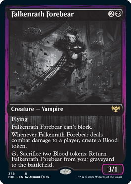 【Foil】(DBL-RB)Falkenrath Forebear/ファルケンラスの先祖