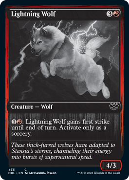 (DBL-CR)Lightning Wolf/稲妻狼