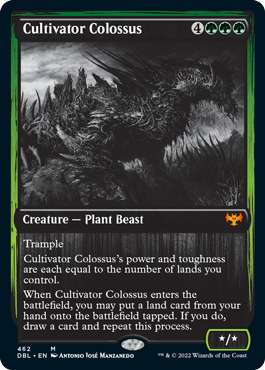 【Foil】(DBL-MG)Cultivator Colossus/耕作する巨躯