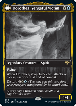 【Foil】(DBL-RM)Dorothea, Vengeful Victim/復讐に燃えた犠牲者、ドロテア