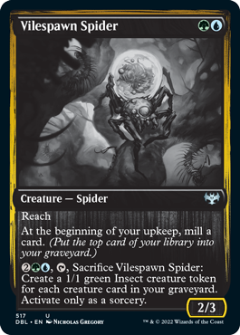 (DBL-UM)Vilespawn Spider/堕落産みの蜘蛛
