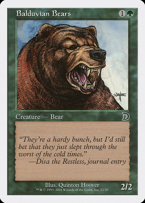 (DKM-CG)Balduvian Bears