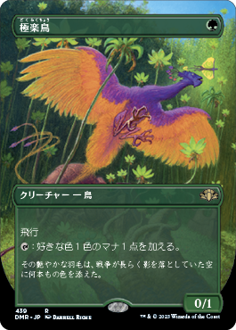 【Foil】【フレームレス】(DMR-RG)Birds of Paradise/極楽鳥
