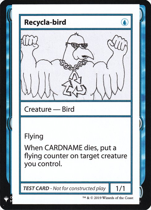 (CMB1-U)Recycla-bird
